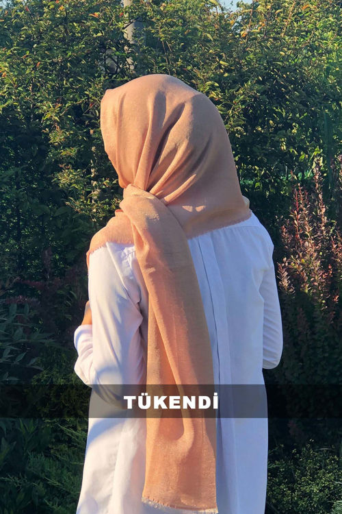 Koyu Somon Fiesta Şal	